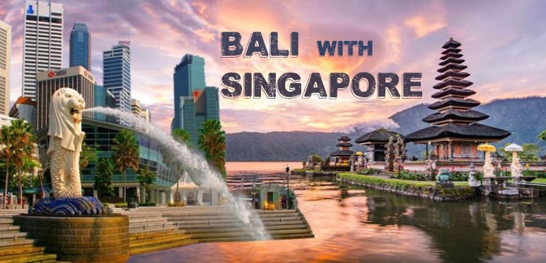 Romantic Combo Vacation for 4N Singapore &  4NBali 