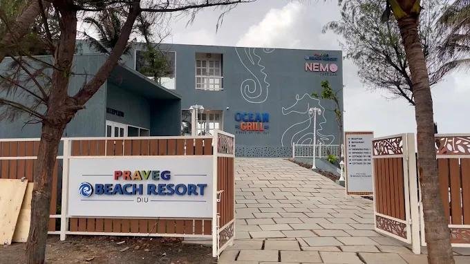 Praveg Beach Resort, Chakratirth, Diu