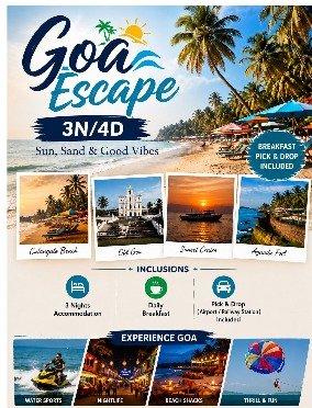 Goa Beach Escape – 3N/4D