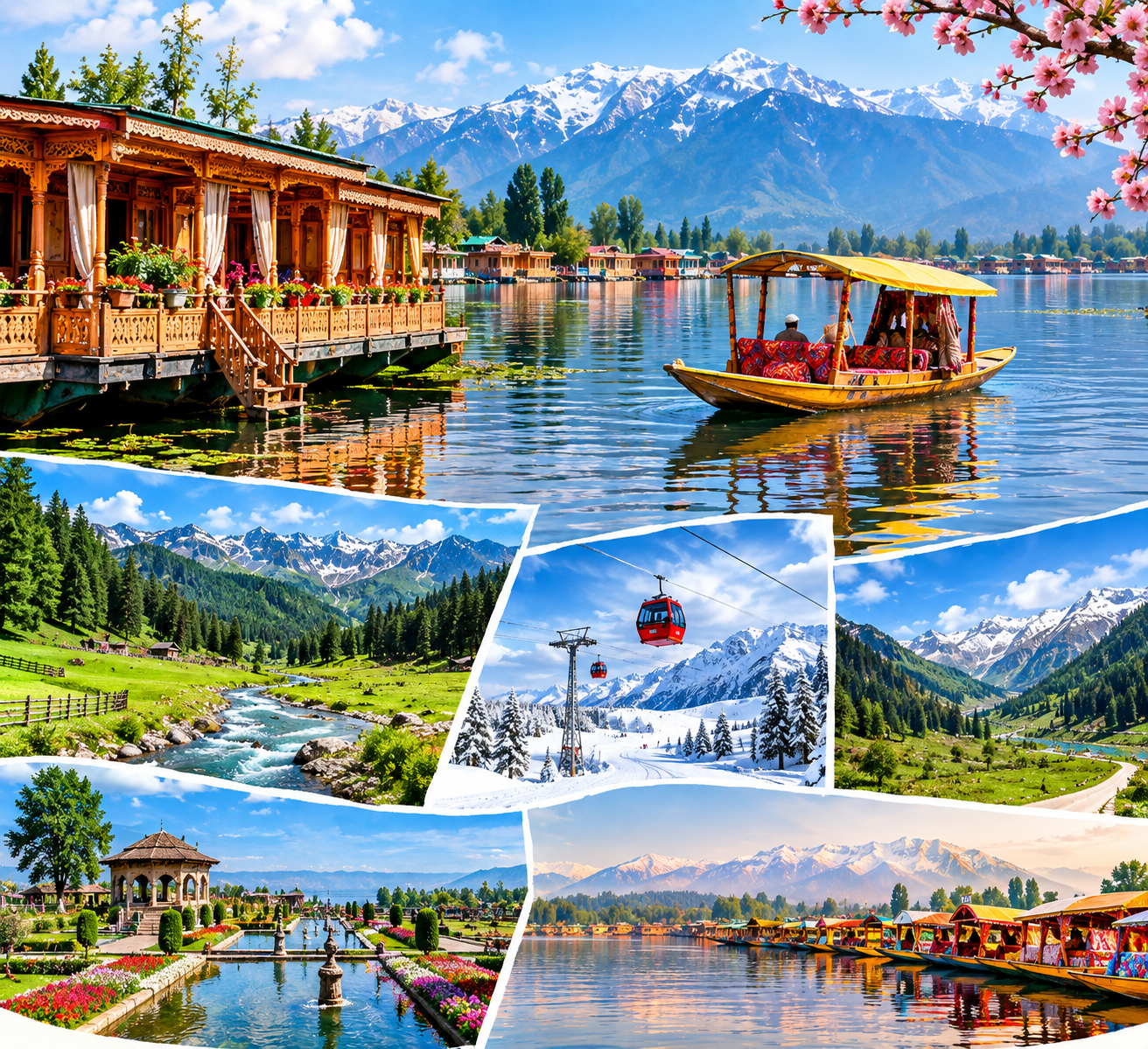 04N5D 02 Night Srinagar 01 Night Pahalgam 01 Night Gulmarg