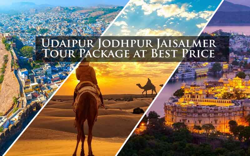 ( Trio) Udaipur Jodhpur Jaisalmer Tour Package 5N 6D