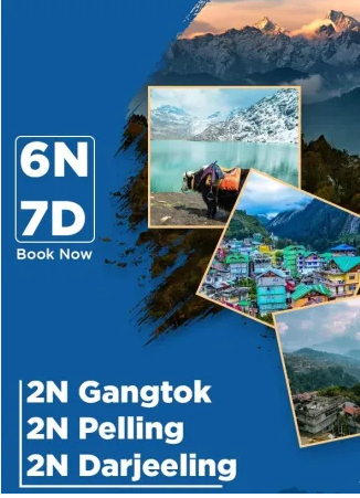 Himalayan Trio Escape – 2NDarjeeling • 2NPelling • 2NGangtok