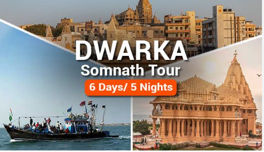 Gujarat Coastal Escape – Rajkot • Dwarka • Somnath • Diu